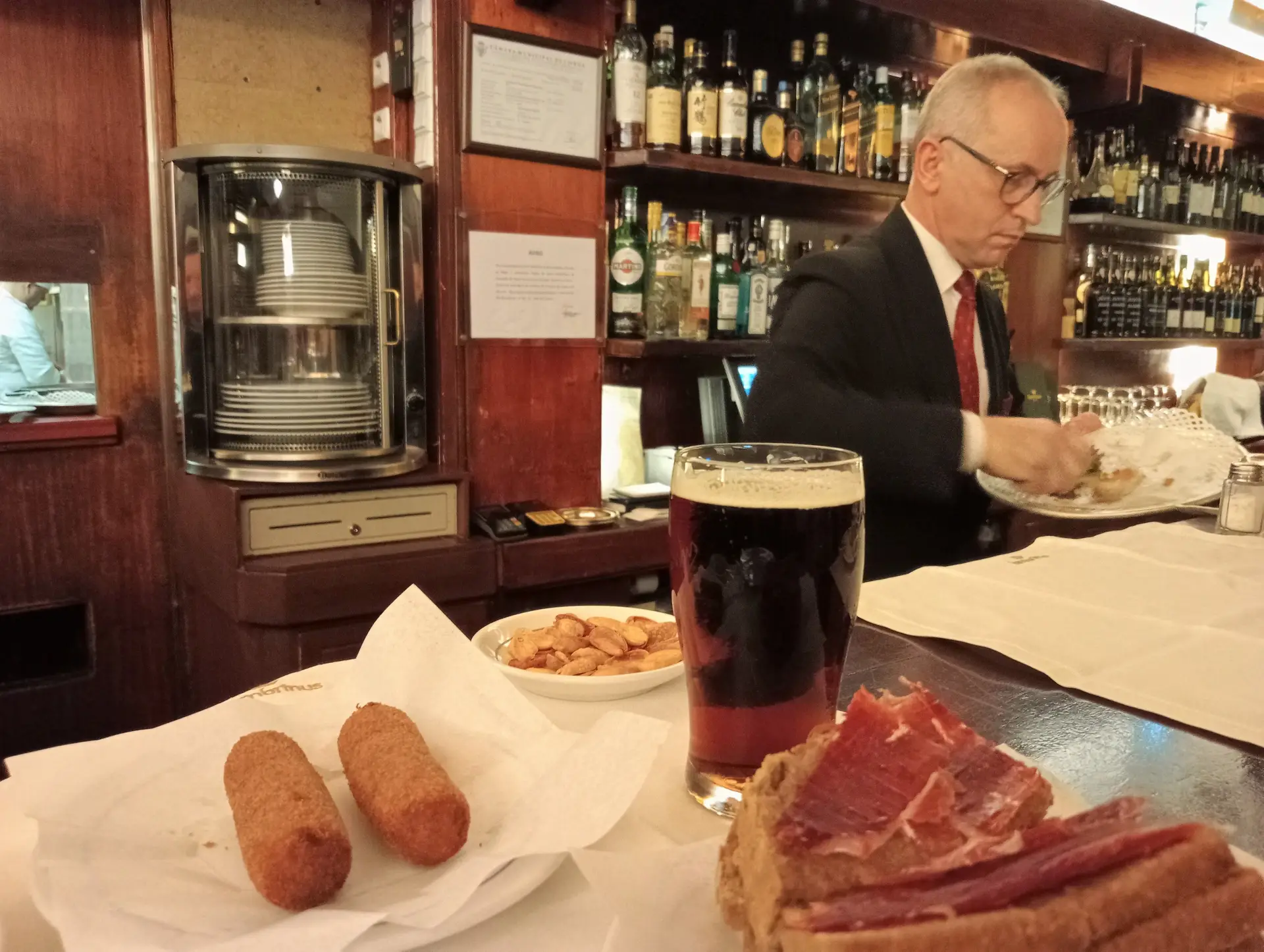Prazeres ao balcão do Gambrinus