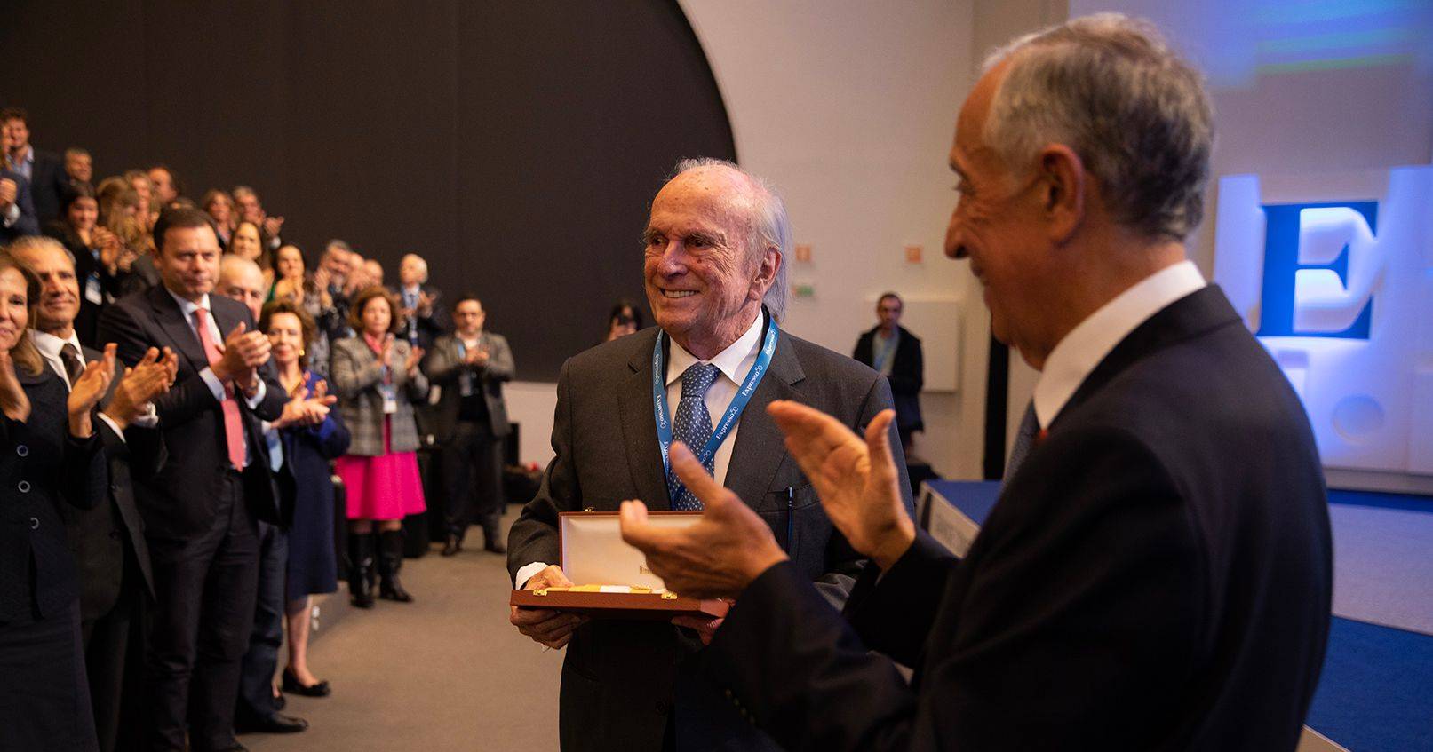 Marcelo entregou Ordem de Camões a Balsemão - Expresso