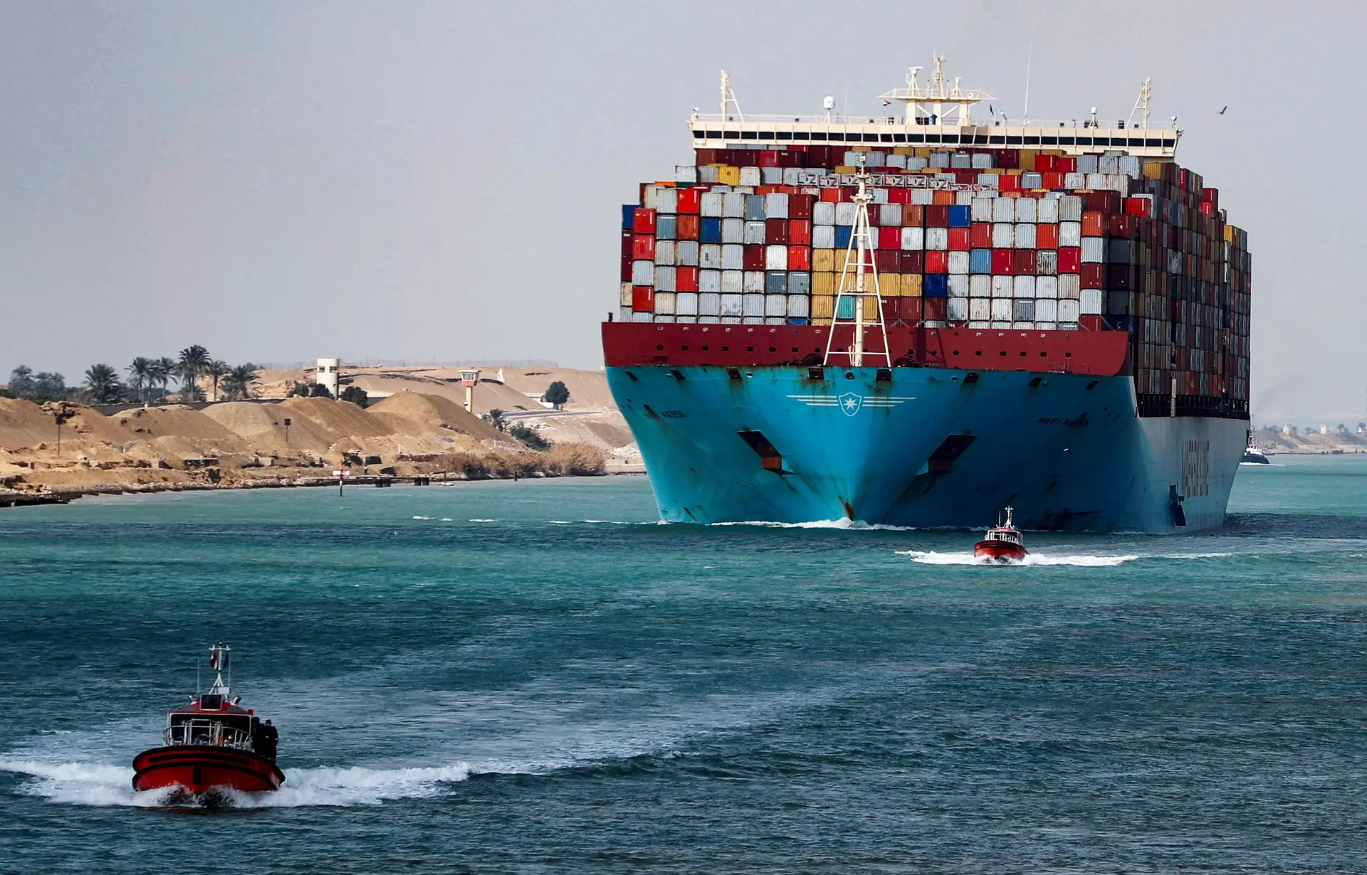 Hutis fizeram transporte marítimo cair mais de 50% na rota do Mar Vermelho, mas preço dos contentores já começou a descer