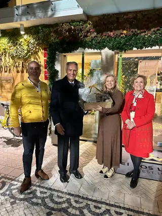 Maria e Aníbal Cavaco Silva no Rei do Leitões