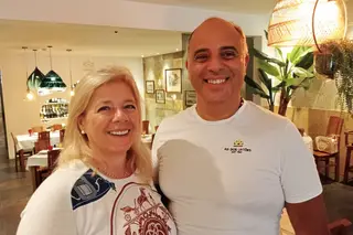 Licínia Ferreira e António Paulo Rodrigue os atuais responsáveis pelo restaurante