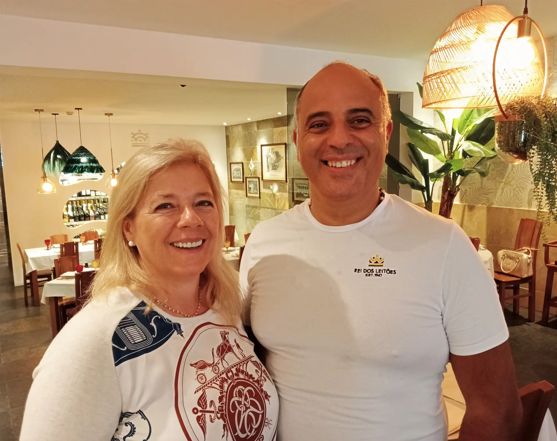 Licínia Ferreira e António Paulo Rodrigue os atuais responsáveis pelo restaurante