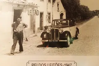 Rei dos Leitões em 1947, o ano em que se assou o primeiro leitão