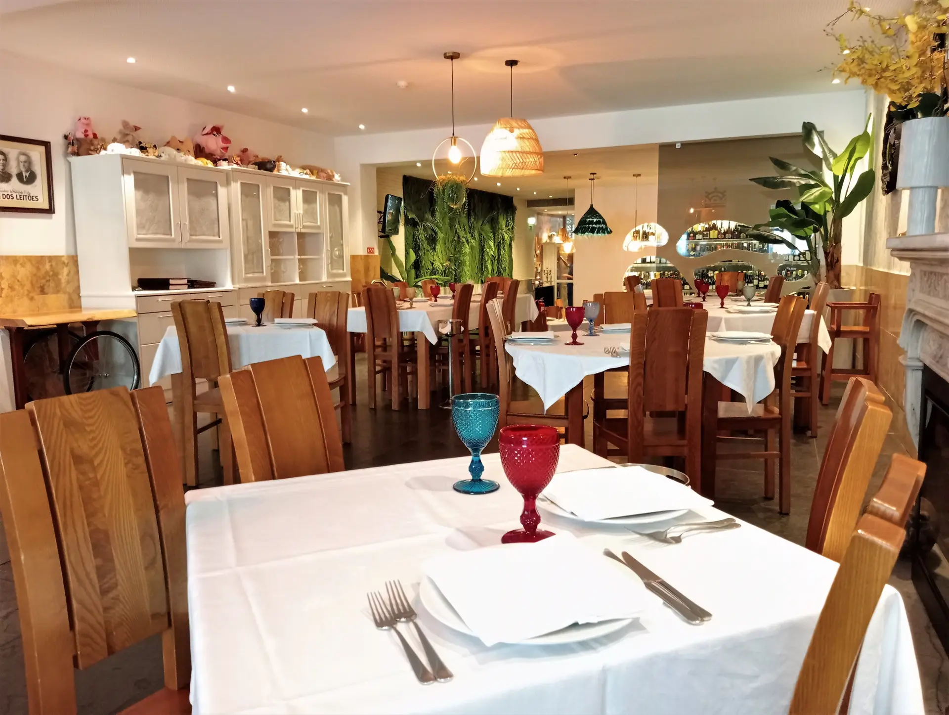 Salas do restaurante
