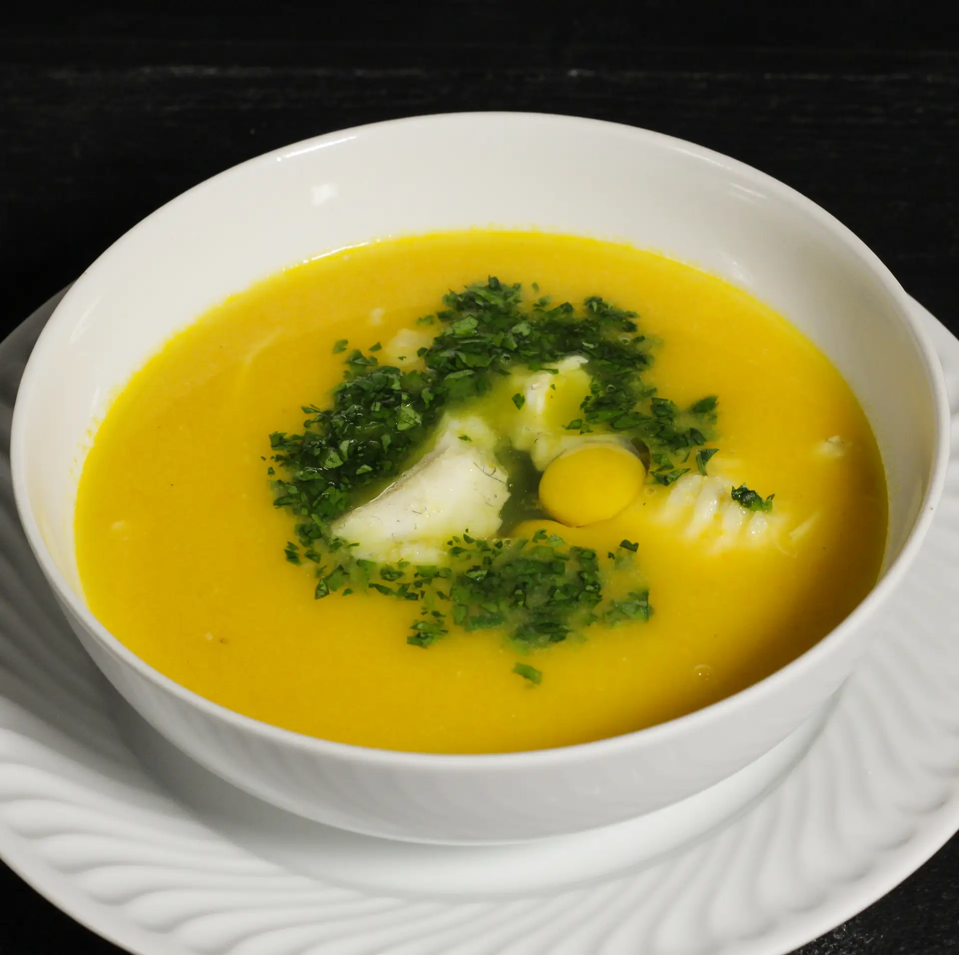 Sopa de pregado