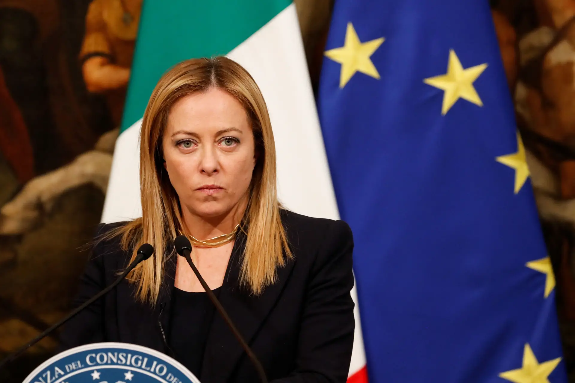 Primeira-ministra italiana Giorgia Meloni