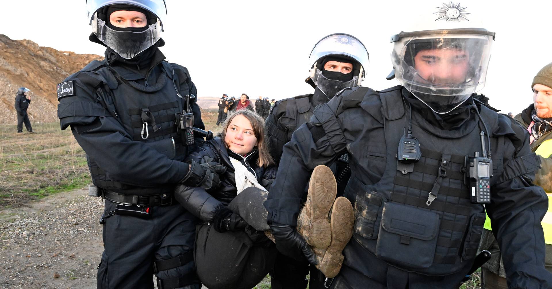 Greta Thunberg arrestada en Alemania durante protesta climática