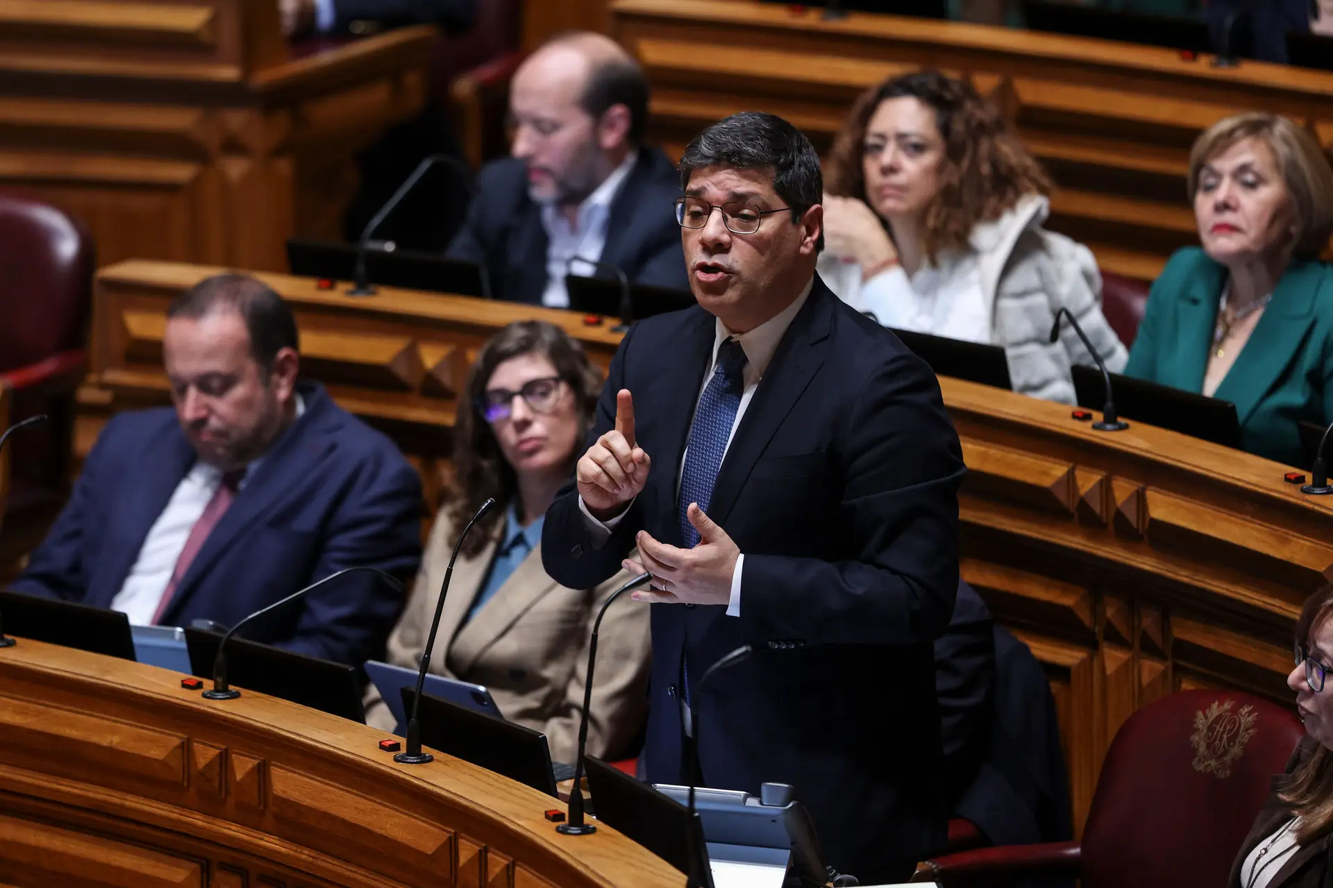 Líder parlamentar do PS, Eurico Brilhante Dias