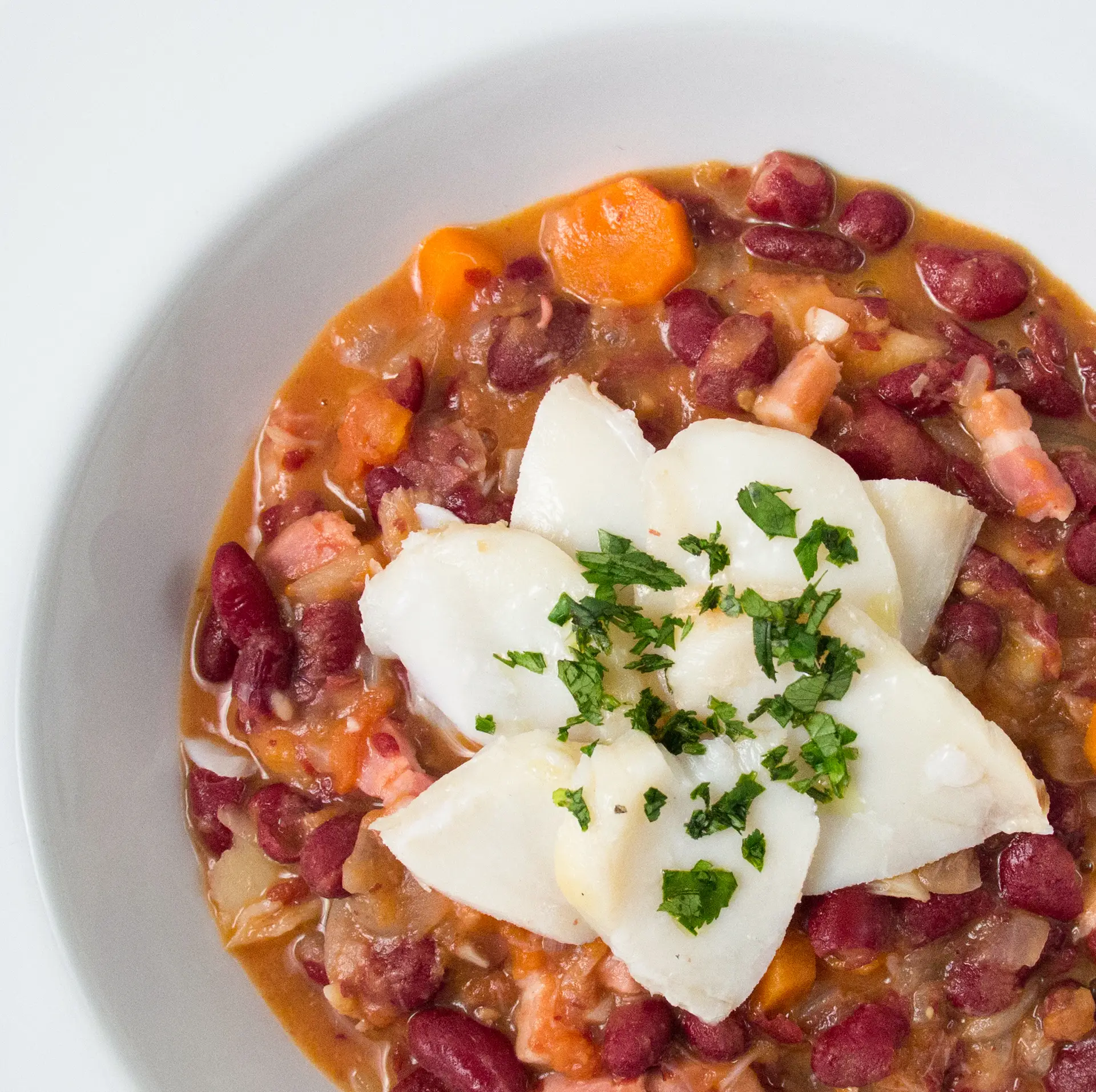 Feijoada de bacalhau