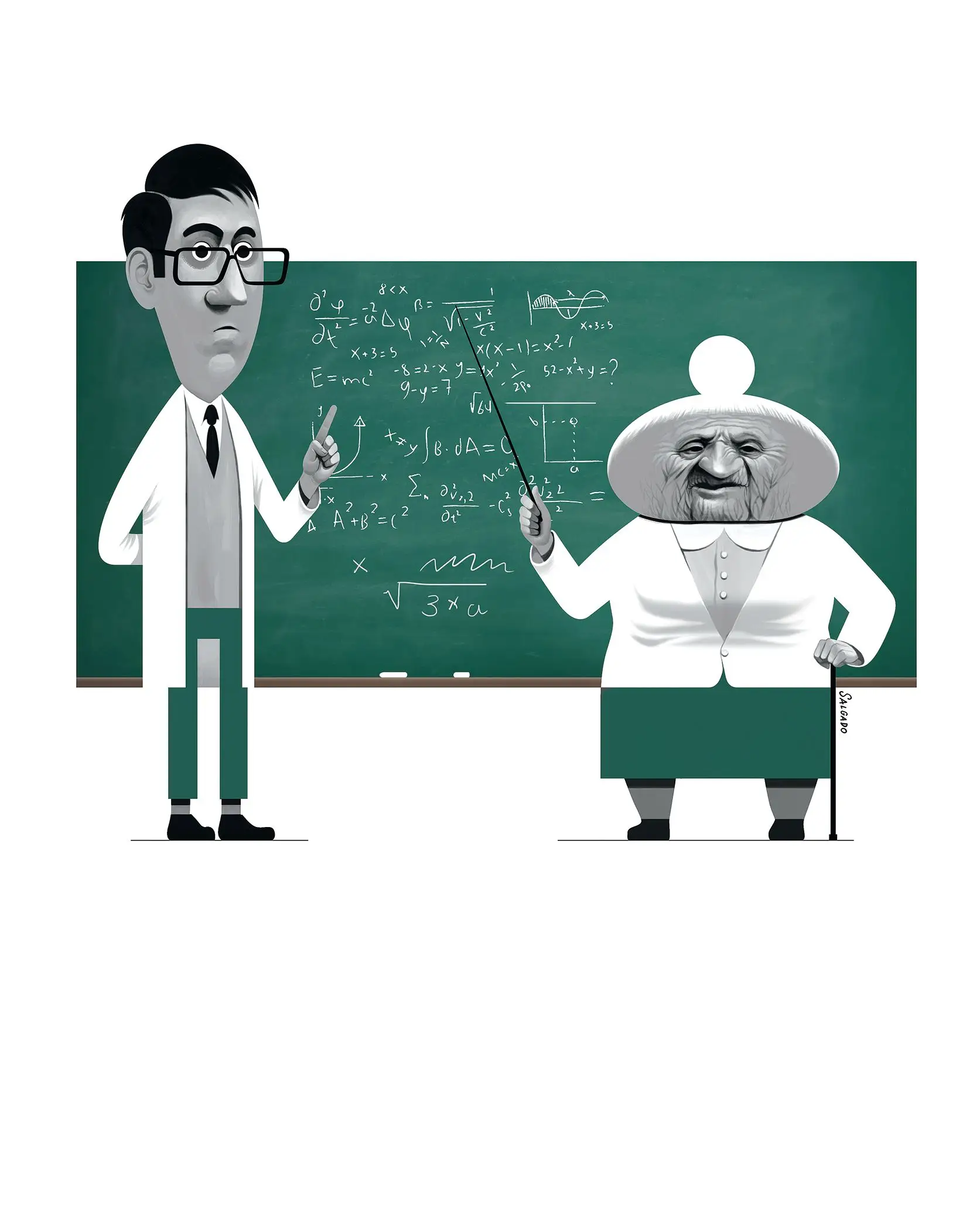 Nómadas de giz na mão: quem são os professores portugueses?  E como se comparam com os colegas europeus?
