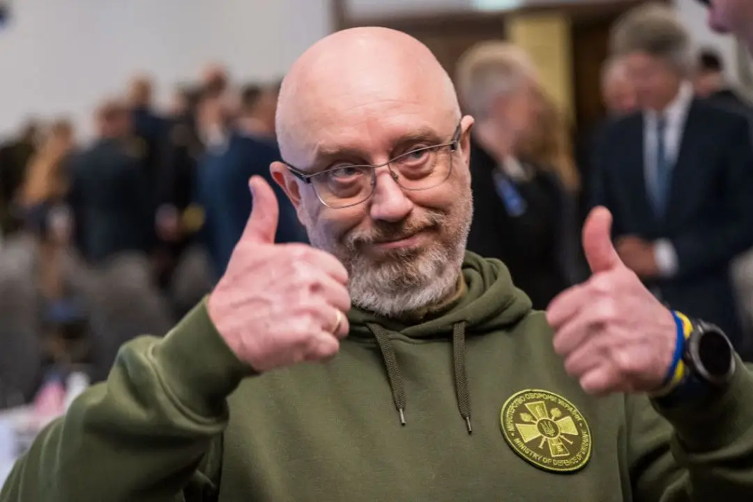 O ministro da Defesa da Ucrânia, Oleksii Reznikov