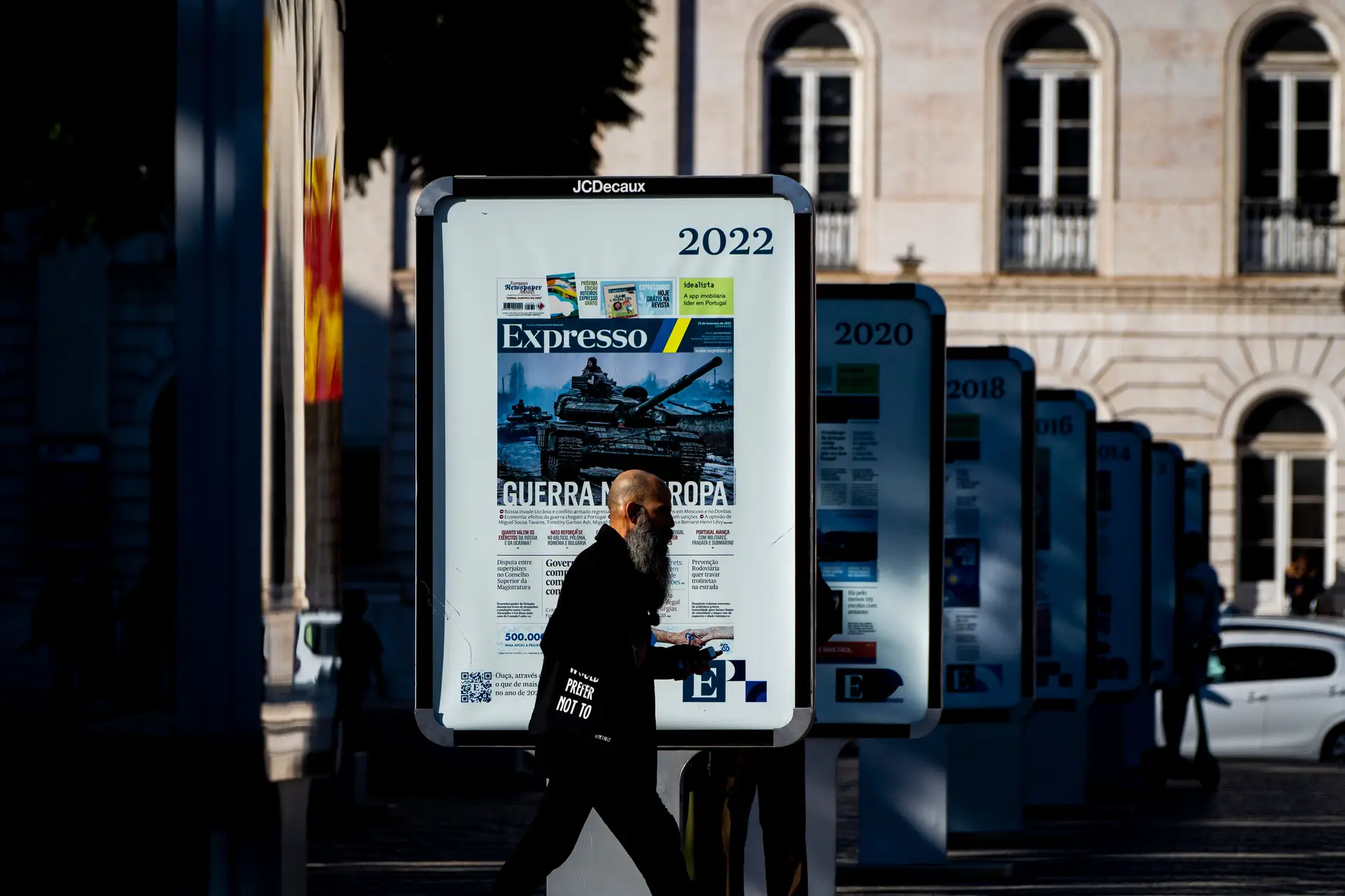 O Expresso foi ao Rossio (e ainda lá está)