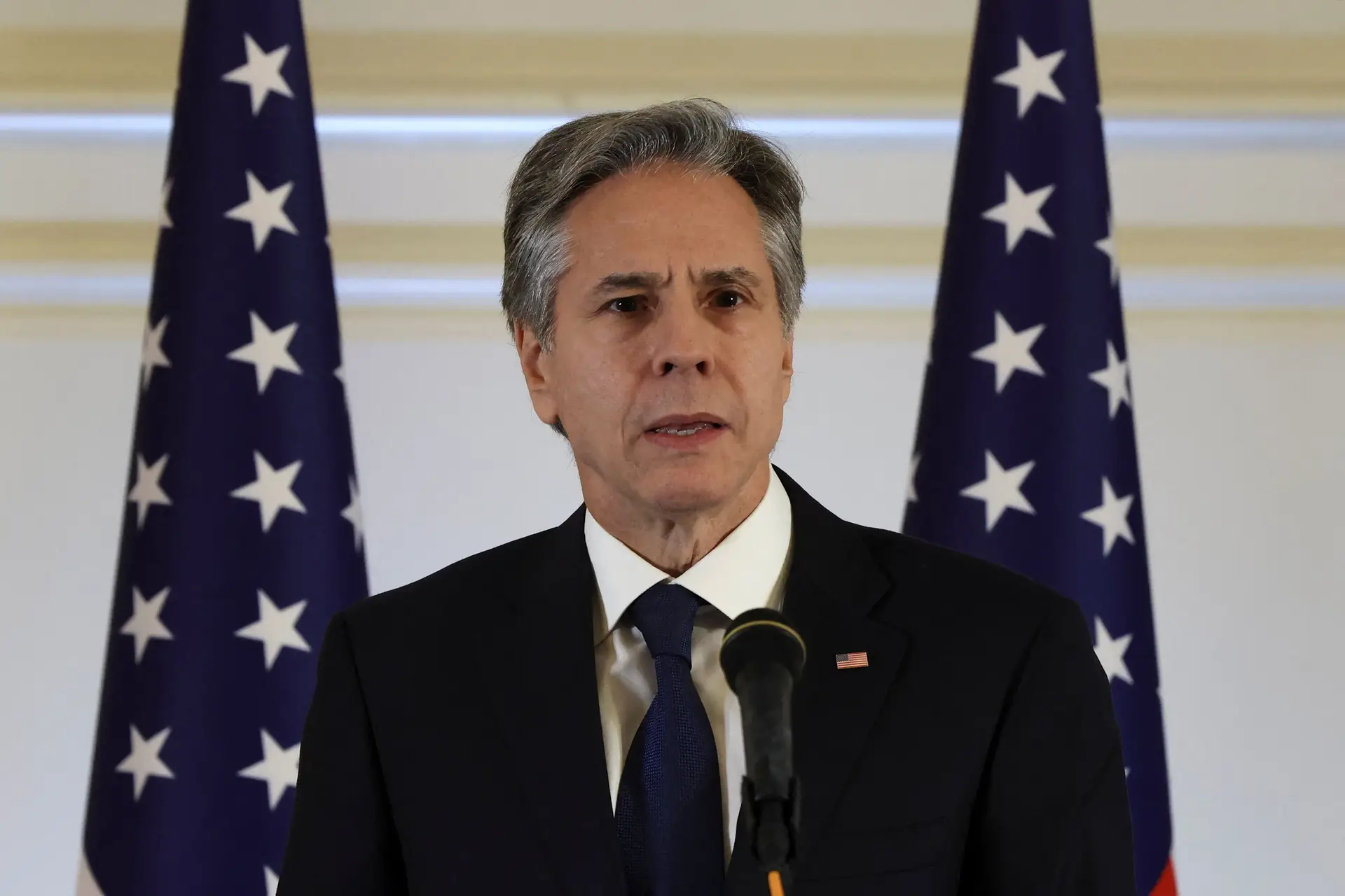 Secretário de Estado norte-americano, Antony Blinken