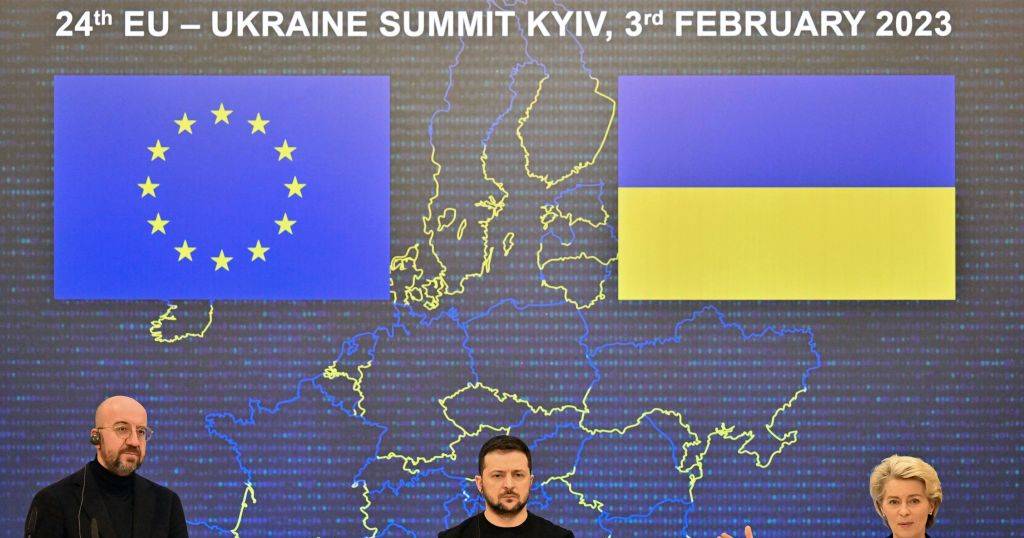 Cimeira UE-Ucrânia: Zelensky quer abertura de negociações de adesão em 2023, Michel e Von der Leyen mostram cautela