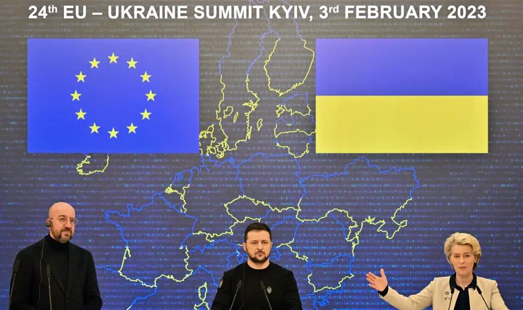 Cimeira UE-Ucrânia: Zelensky quer abertura de negociações de adesão em 2023, Michel e Von der Leyen mostram cautela
