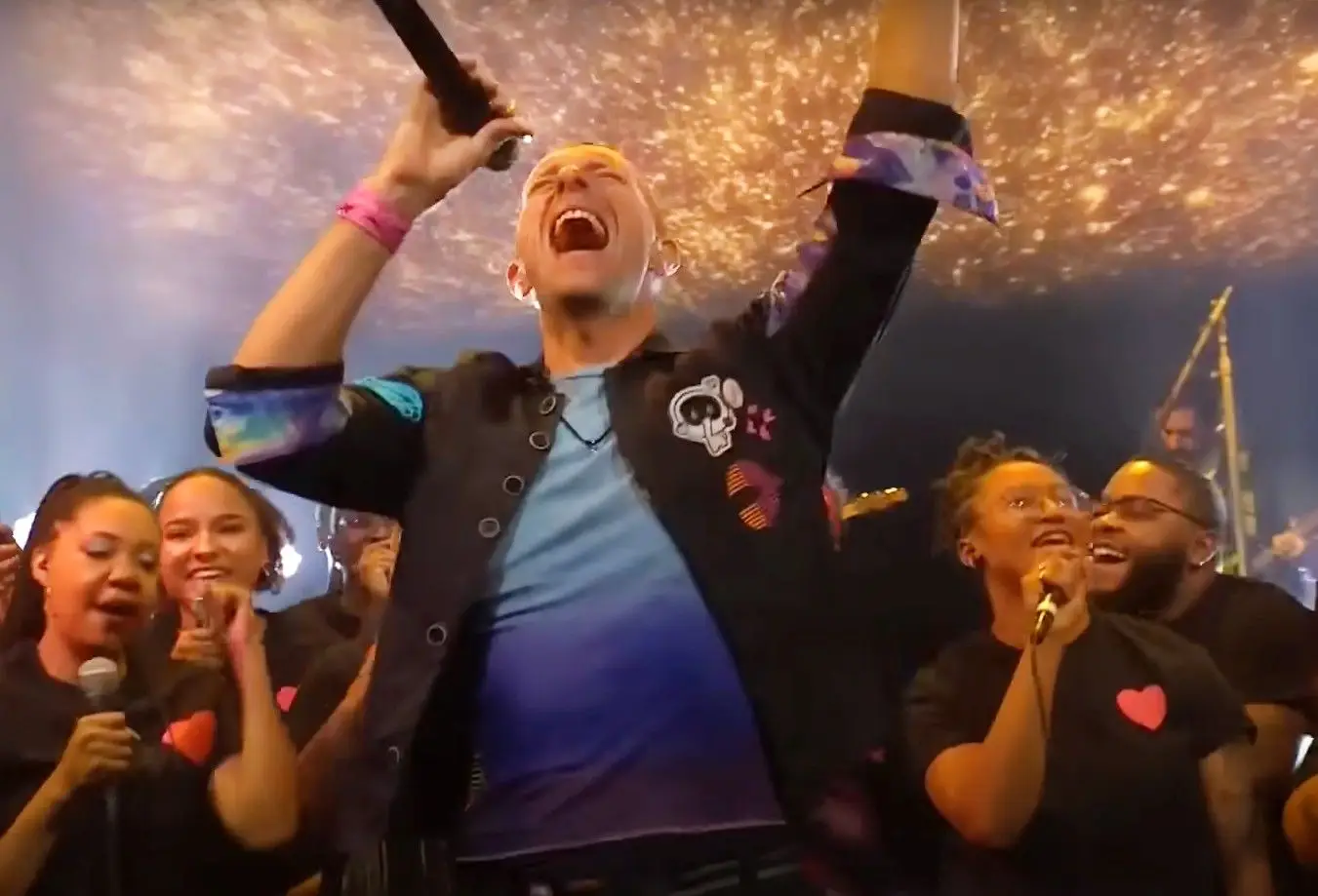 Coldplay no "Saturday Night Live"
