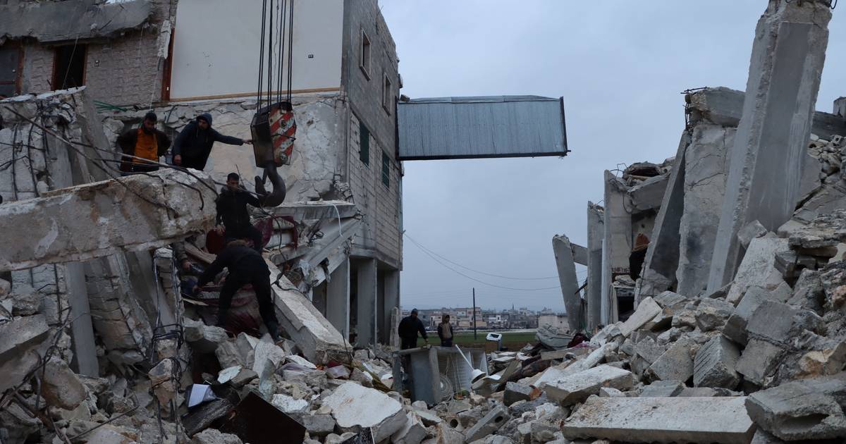 O sismo na Turquia em imagens