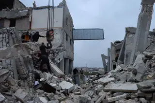 O sismo na Turquia em imagens