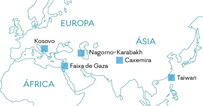 Mapa Pearl: Nome das Posições