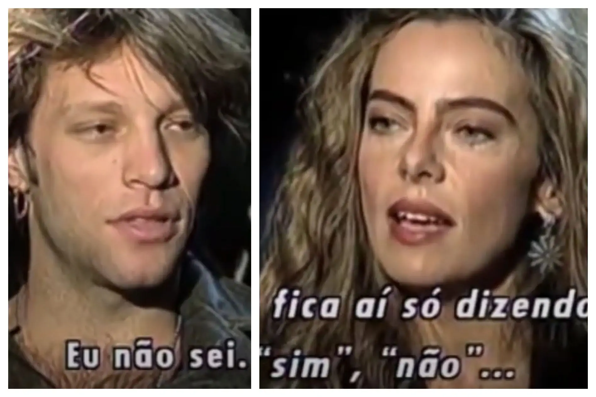 Recordar é viver: o dia em que a atriz brasileira Bruna Lombardi colocou Jon Bon Jovi no seu lugar