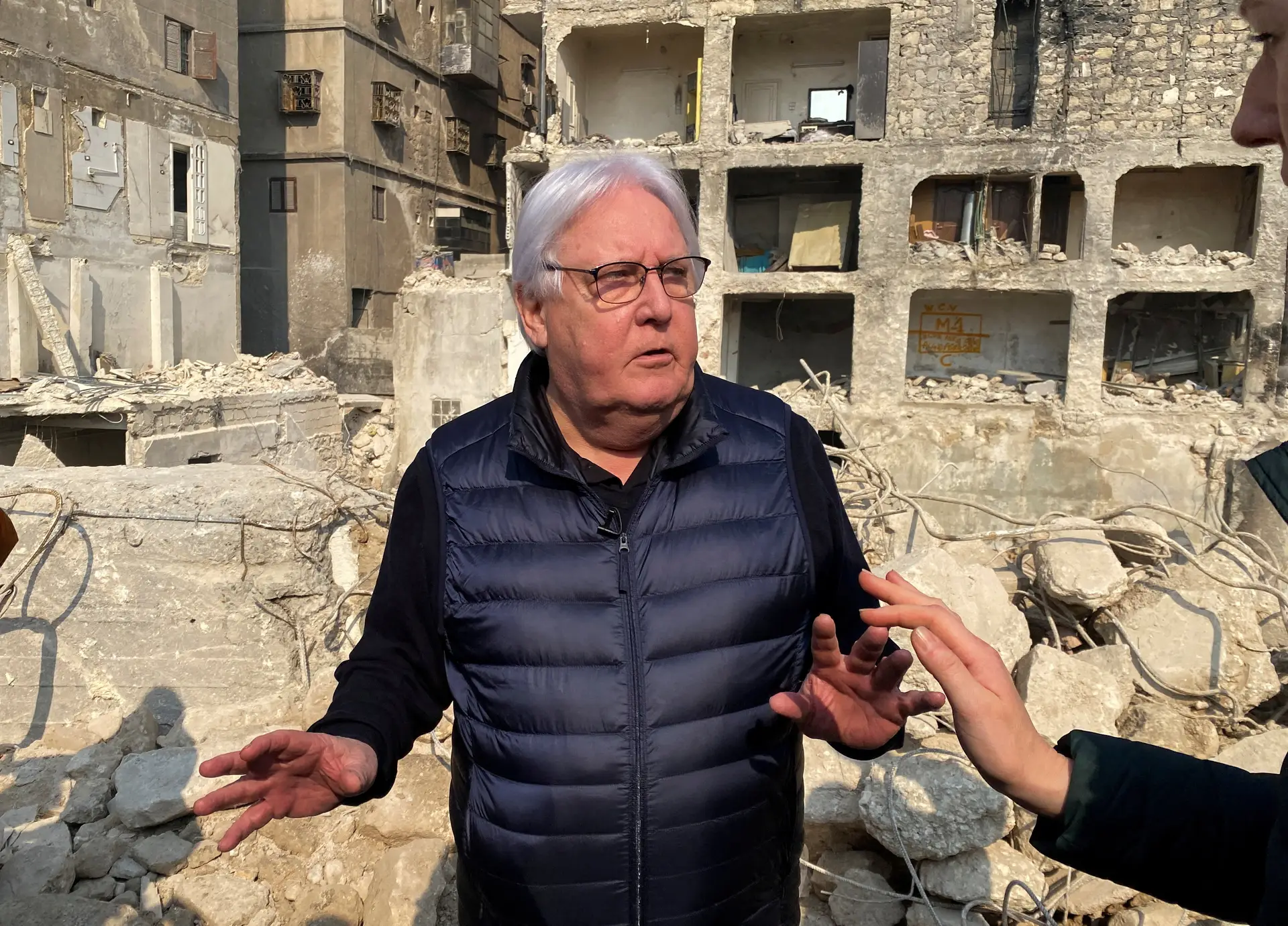 Martin Griffiths, coordenador de Socorro de Emergência da ONU