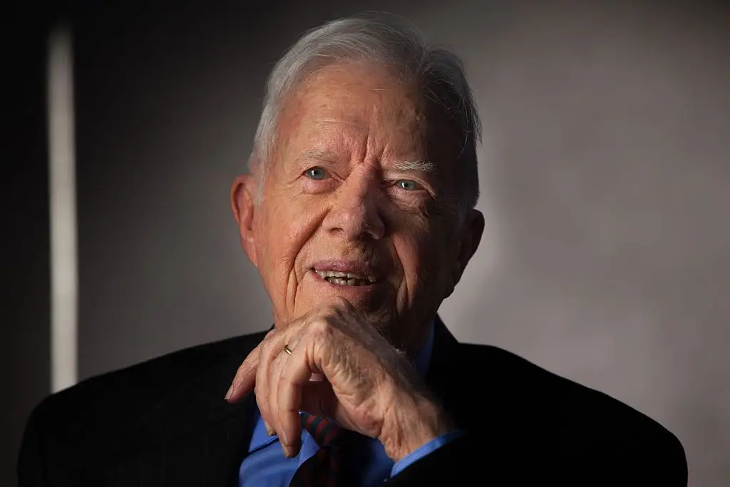 Jimmy Carter foi o terceiro Presidente dos Estados Unidos a receber o Prémio Nobel da Paz