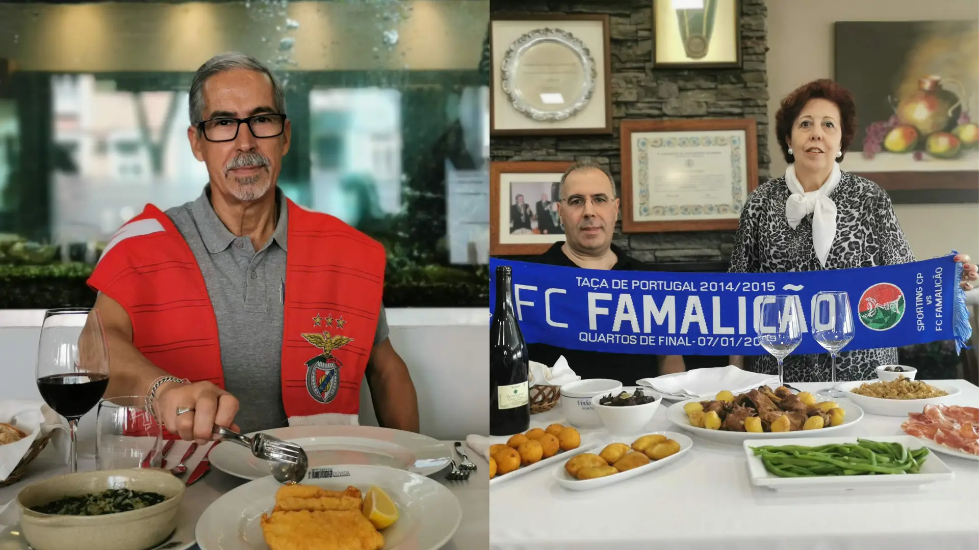Benfica vs Famalicão: Filetes de pescada com arroz de grelos ou Cabrito assado no forno?
