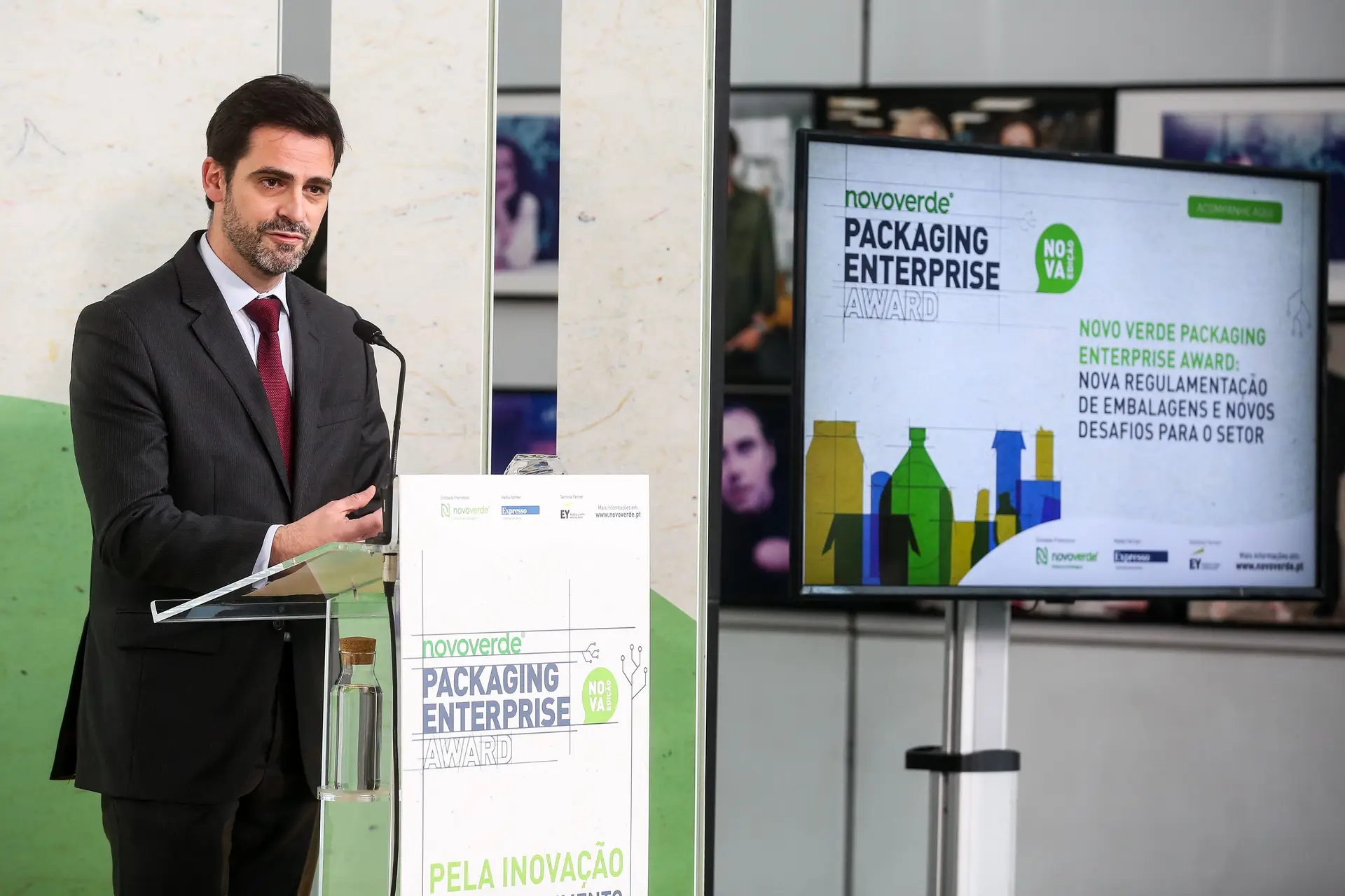 Pedro Simões, diretor geral da Novo Verde, abriu o evento