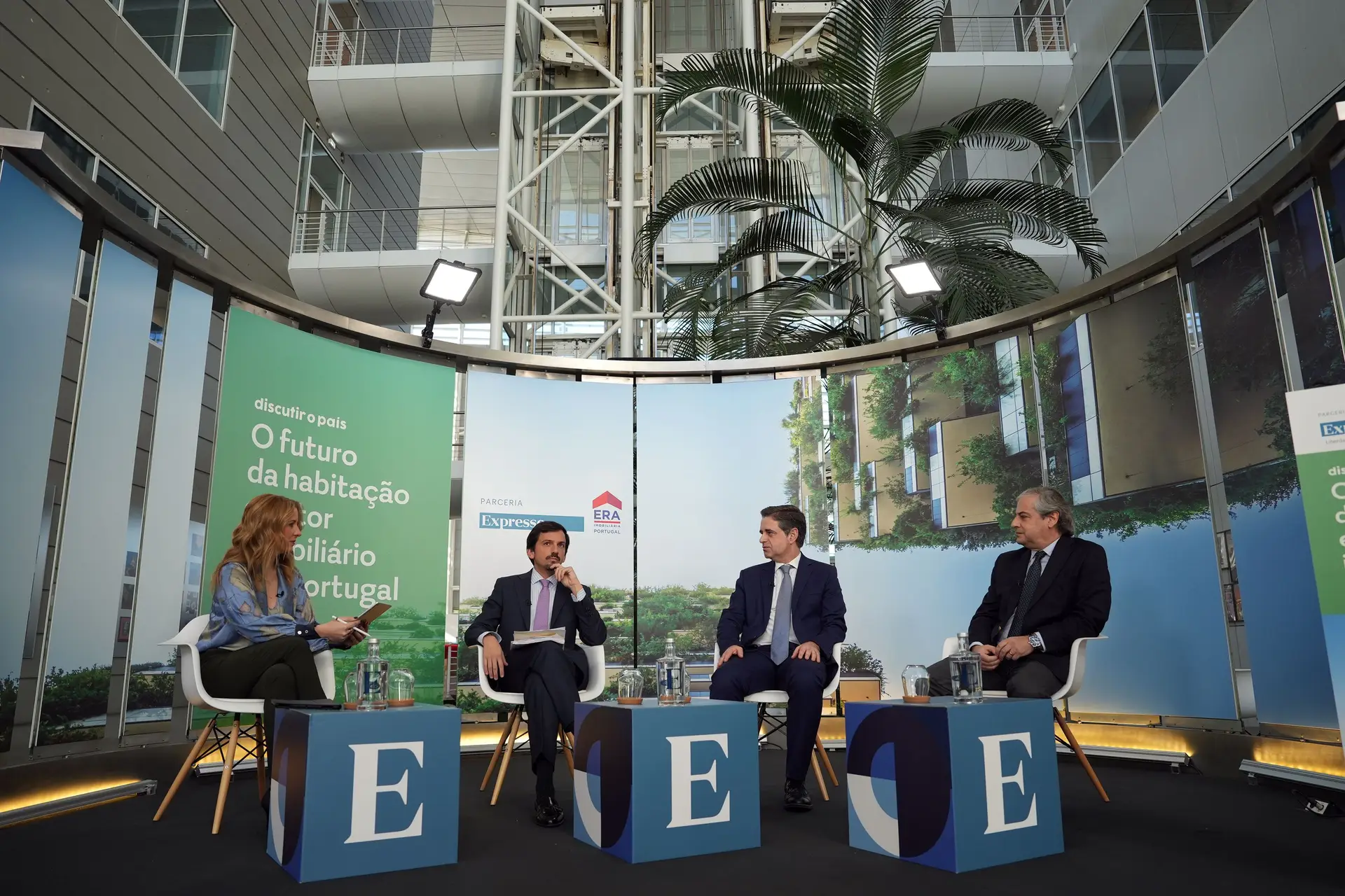No debate, moderado por Ana Peneda Moreira, estiveram, Hugo Santos Ferreira, da APPII, Ricardo Rio, da Câmara de Braga; e Fernando Angleu Teixeira, da Gebalis