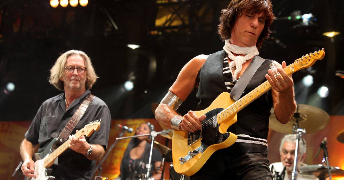 Eric Clapton anuncia concertos de tributo a Jeff Beck em Londres
