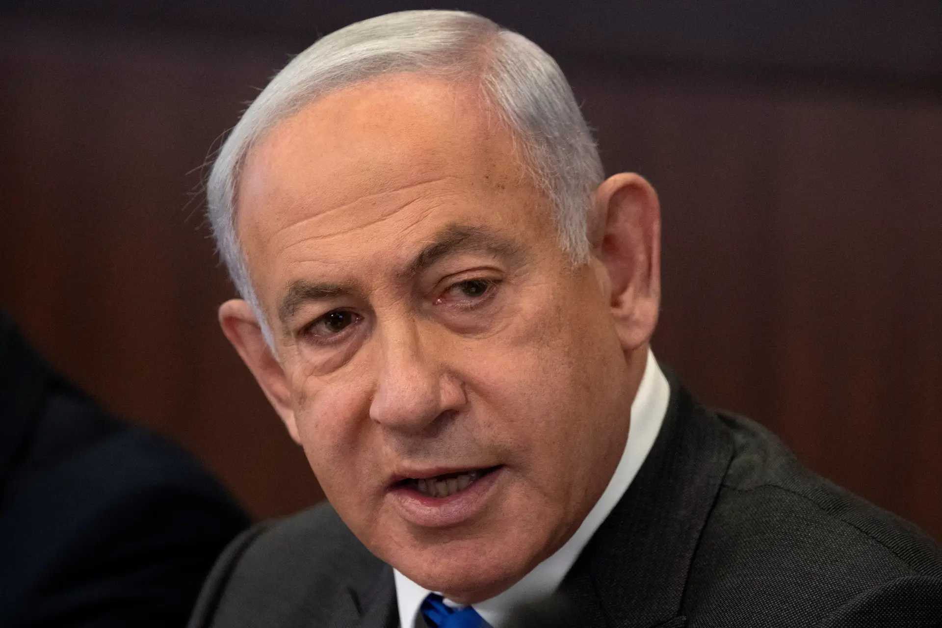 Primeiro-ministro israelita, Benjamin Netanyahu