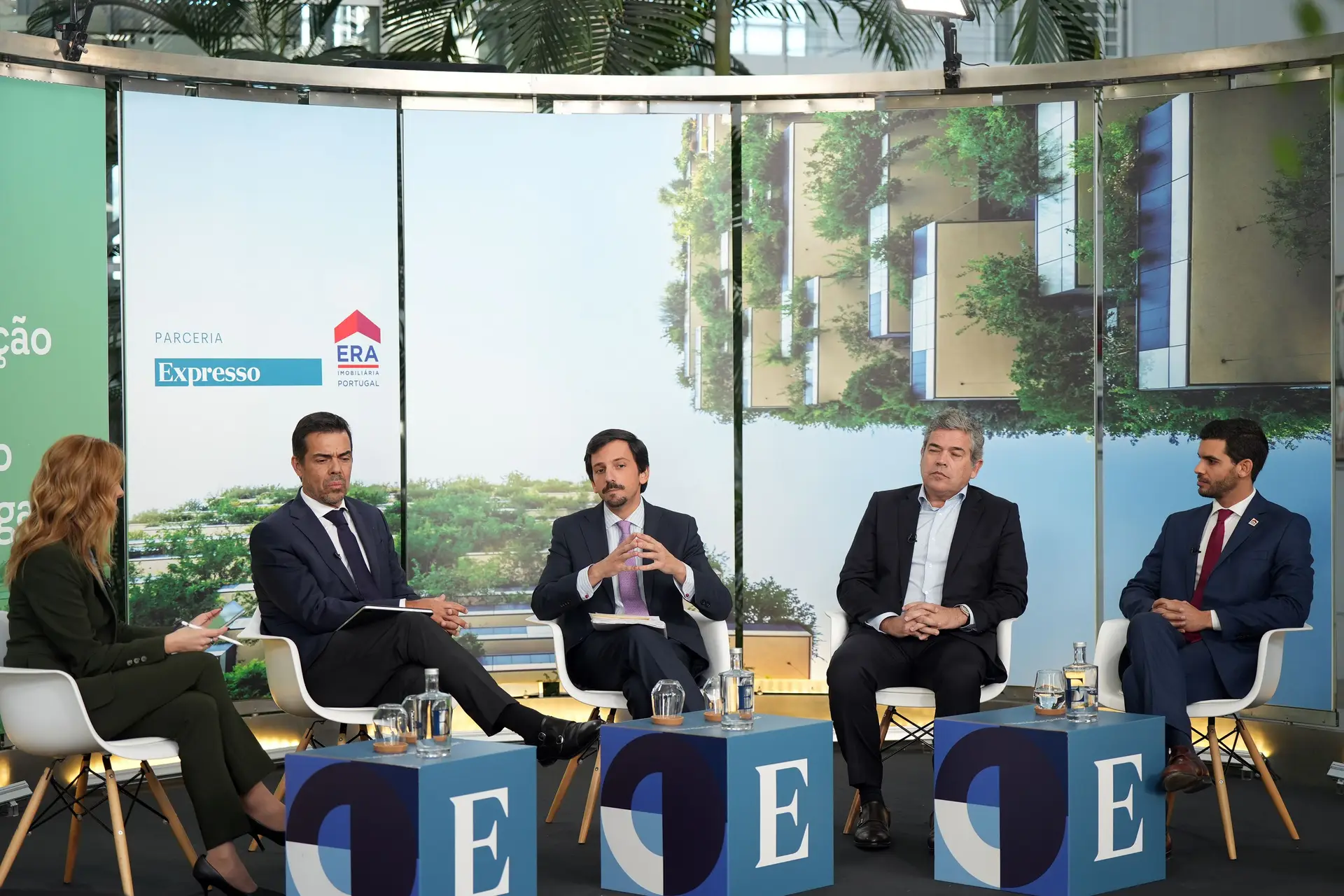 João Moreira; Hugo Santos Ferreira; Pedro Vicente e David Mourão Ferreira foram os convidados deste encontro