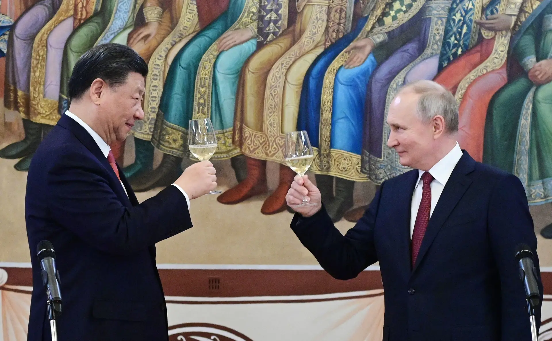 Xi Jinping e Vladimir Putin