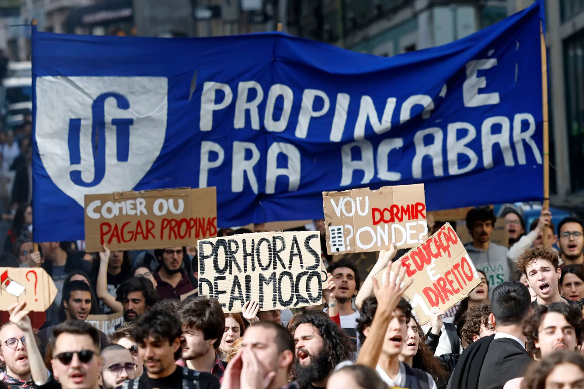 Protesto esta quinta-feira, 23 de março, Dia Nacional de Luta dos estudantes, em Lisboa
