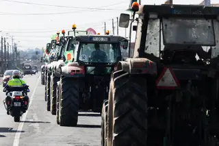 Évora: agricultores em protesto envolvem-se em confrontos com a PSP