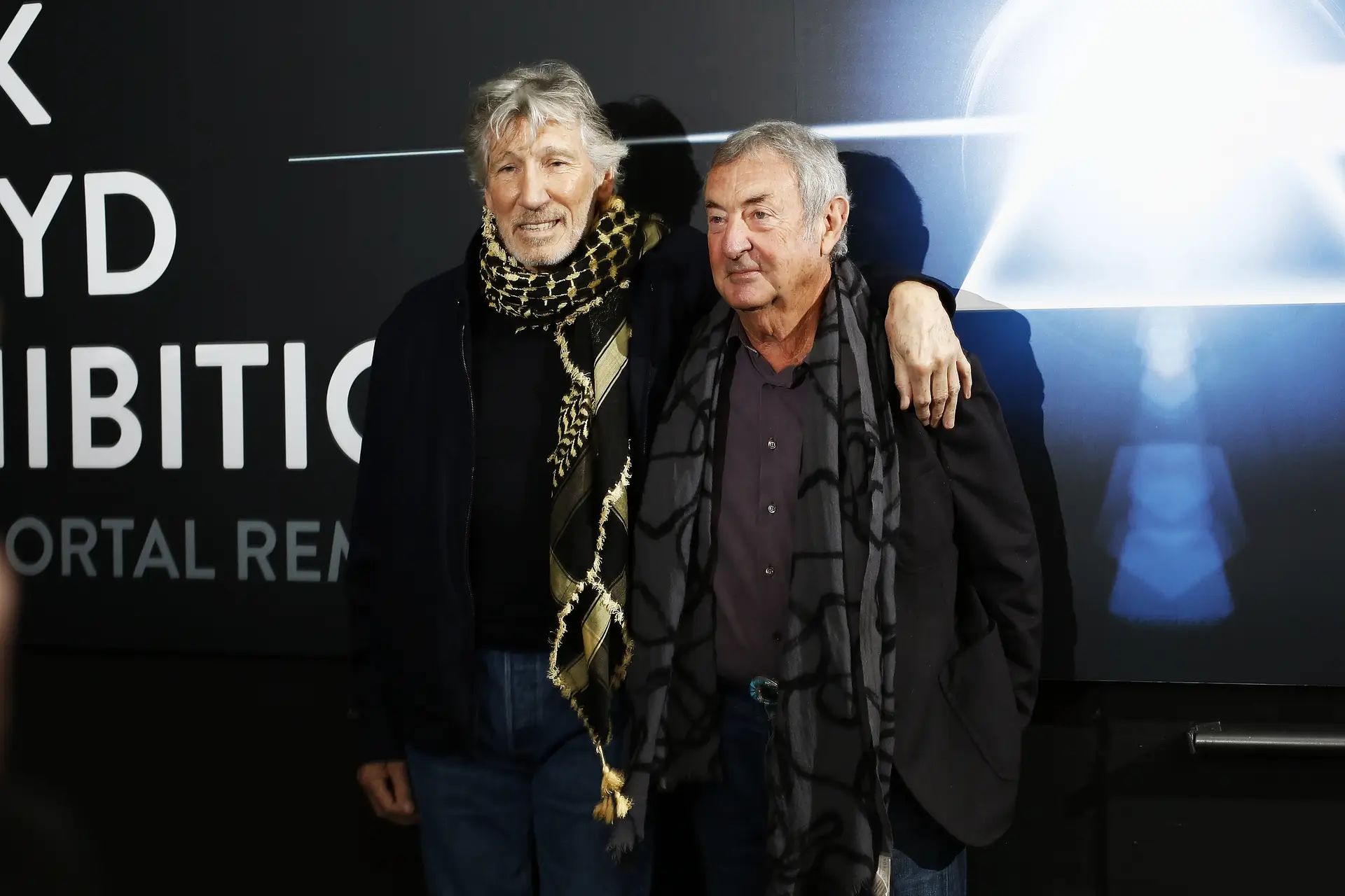 Roger Waters e Nick Mason, em 2018