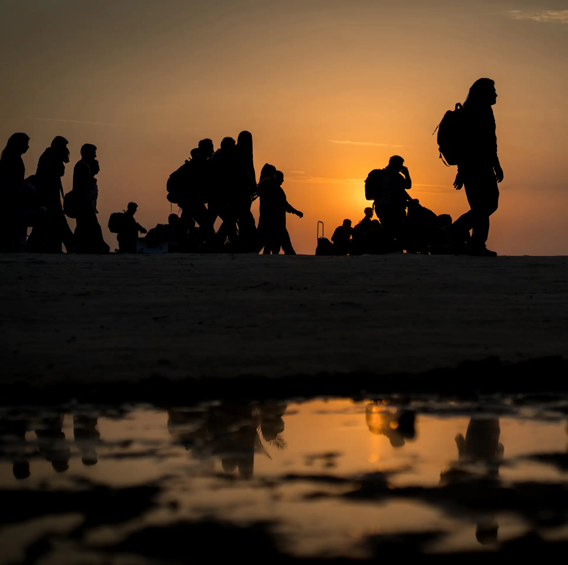Refugiados: as “sete microlutas”, o que os “motiva” durante o caminho e o que os deixa “exaustos” quando são acolhidos