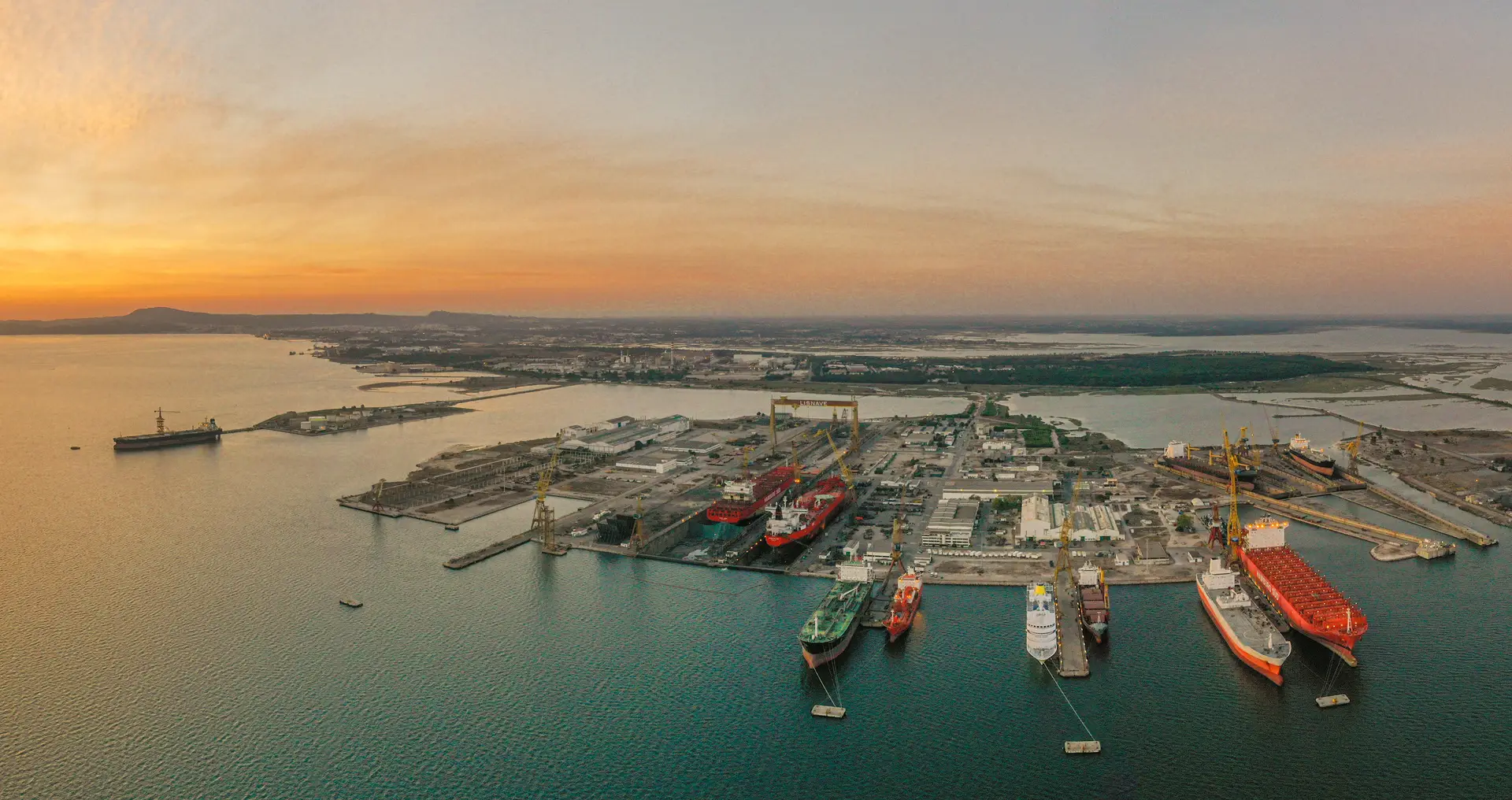 Lisnave tem projeto de €100 milhões para fornecer eólicas no mar a partir de Setúbal