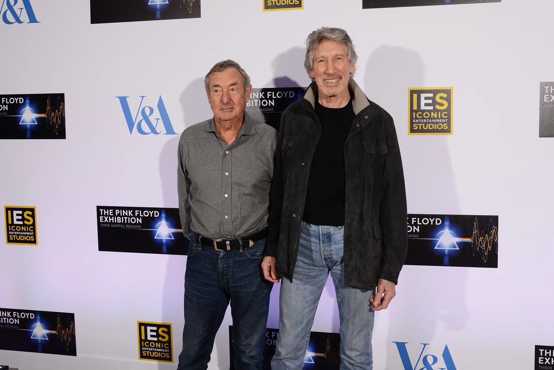 Nick Mason e Roger Waters em 2017