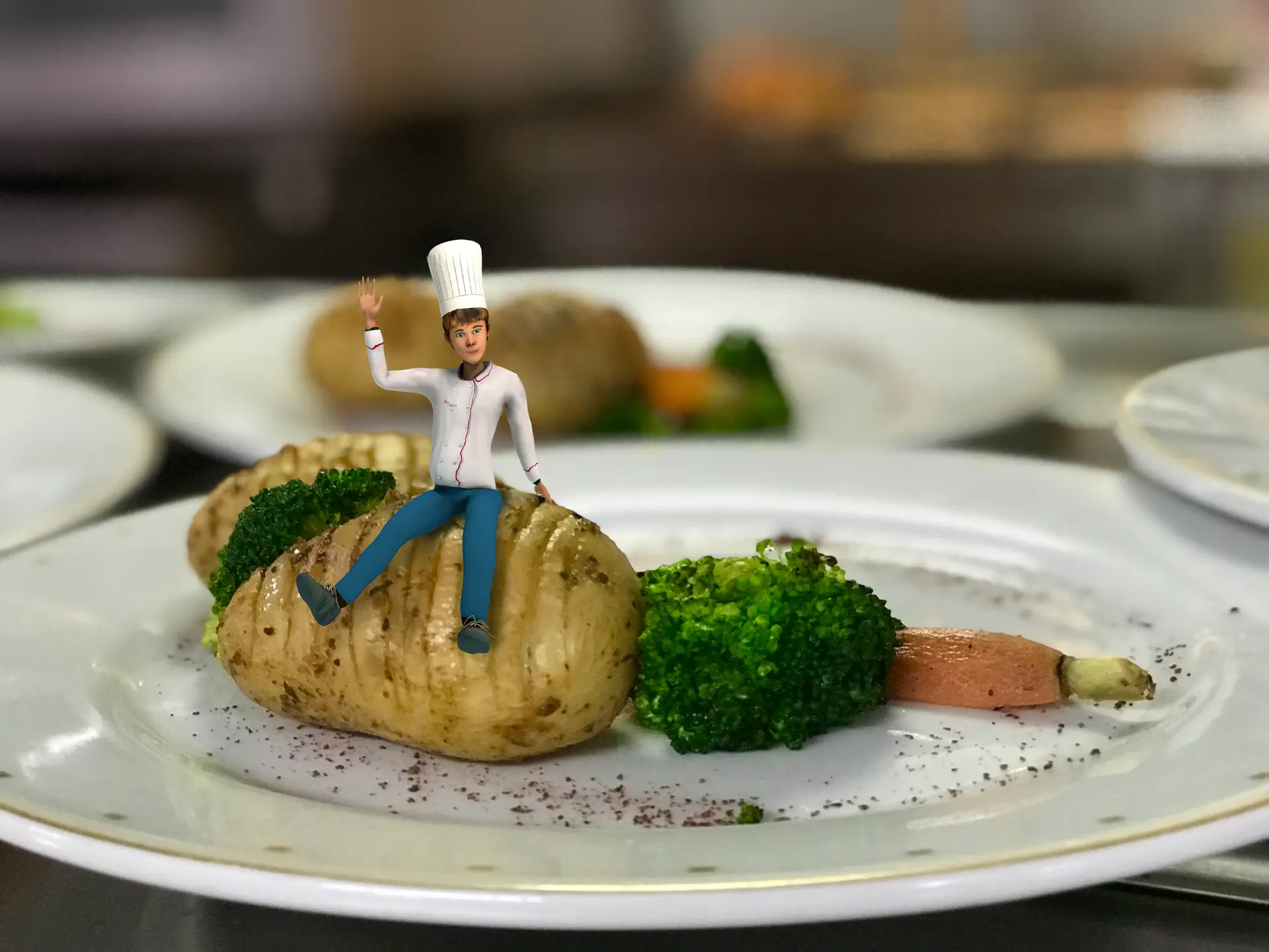 Pequeno cozinheiro digital estreia-se em Lisboa com jantares inéditos em 3D