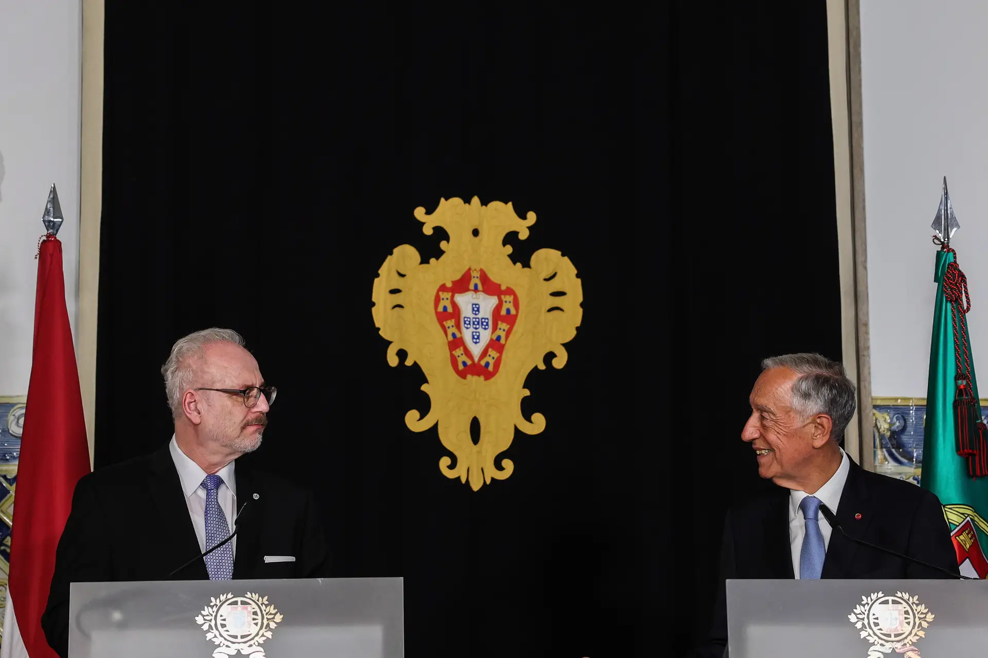 Marcelo declara "aliança geopolítica" com Letónia e defende UE como "poder global forte"