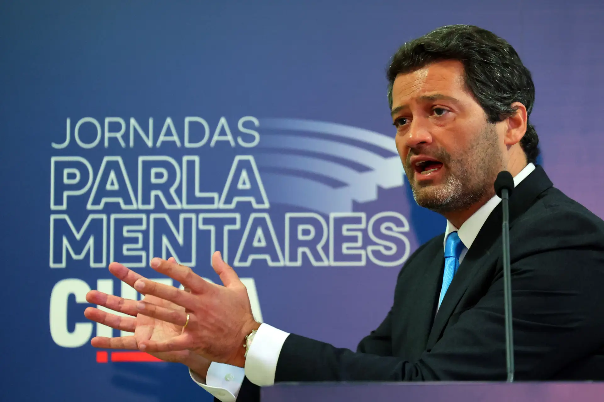 Ventura põe em causa trabalho das polícias na Jornada da Juventude e reforça discurso contra cidadãos do Médio Oriente