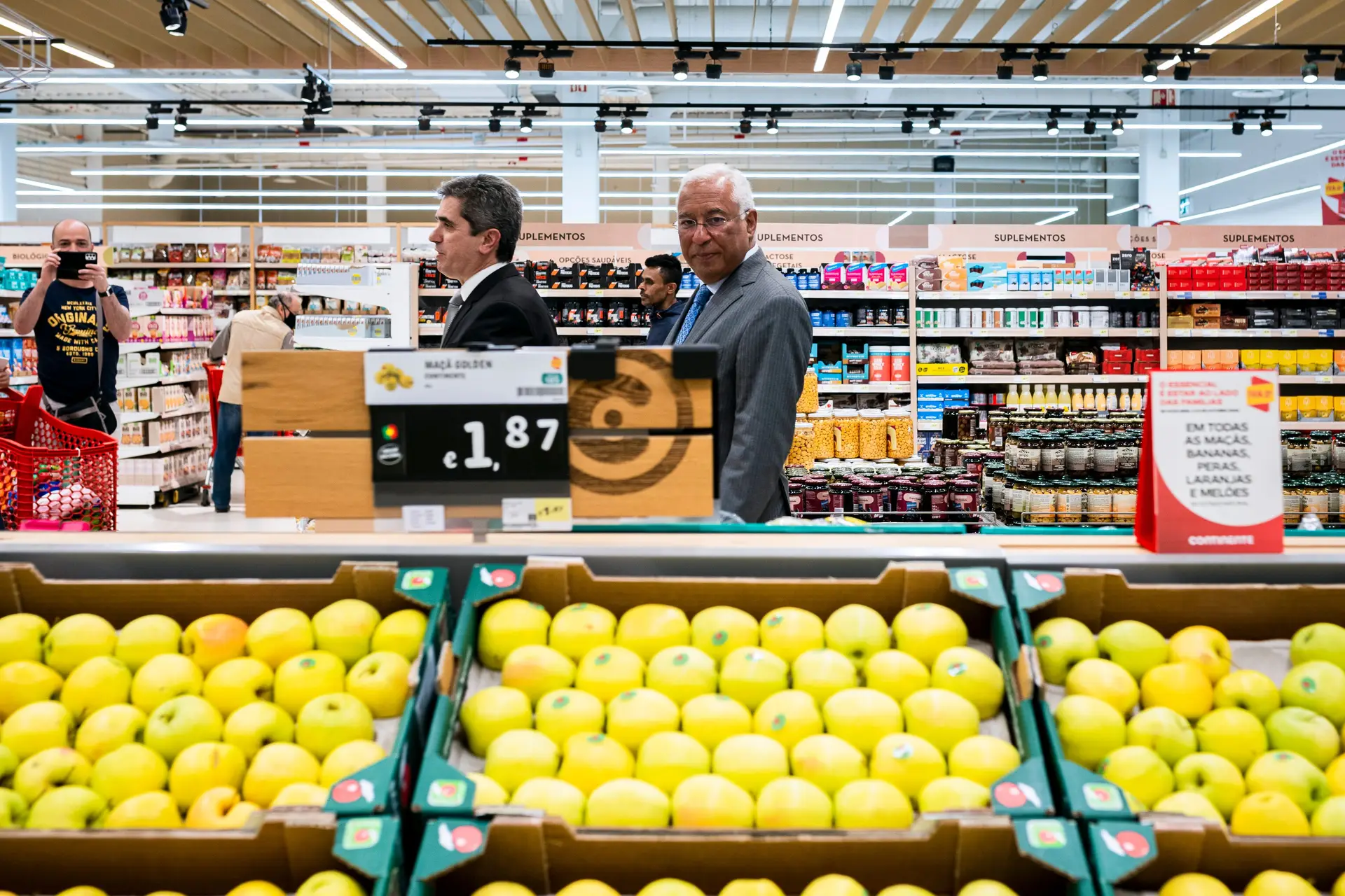 Inflação está a descer, mas preços dos bens alimentares continuam altos