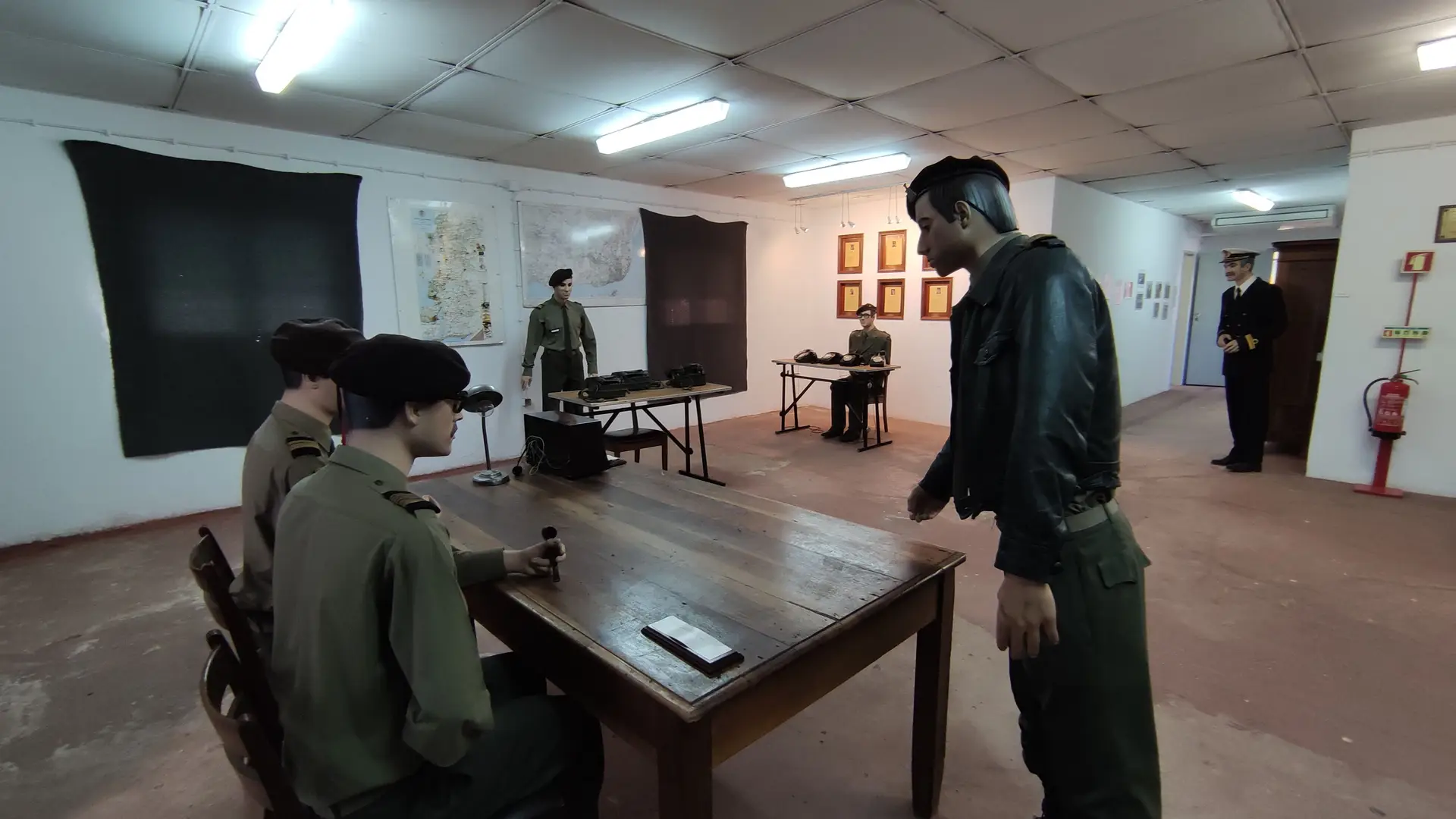 Núcleo Museológico reproduz exatamente o cenário de há 49 anos da sala de operações