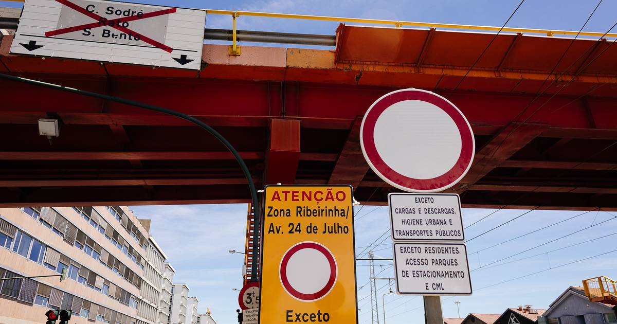 Alterações ao trânsito em Lisboa já estão em vigor. Mas sem barreiras nem fiscalização