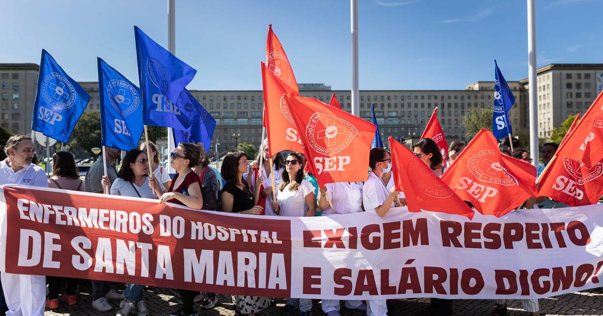 Sindicato marca greve nacional de enfermeiros para 12 de maio