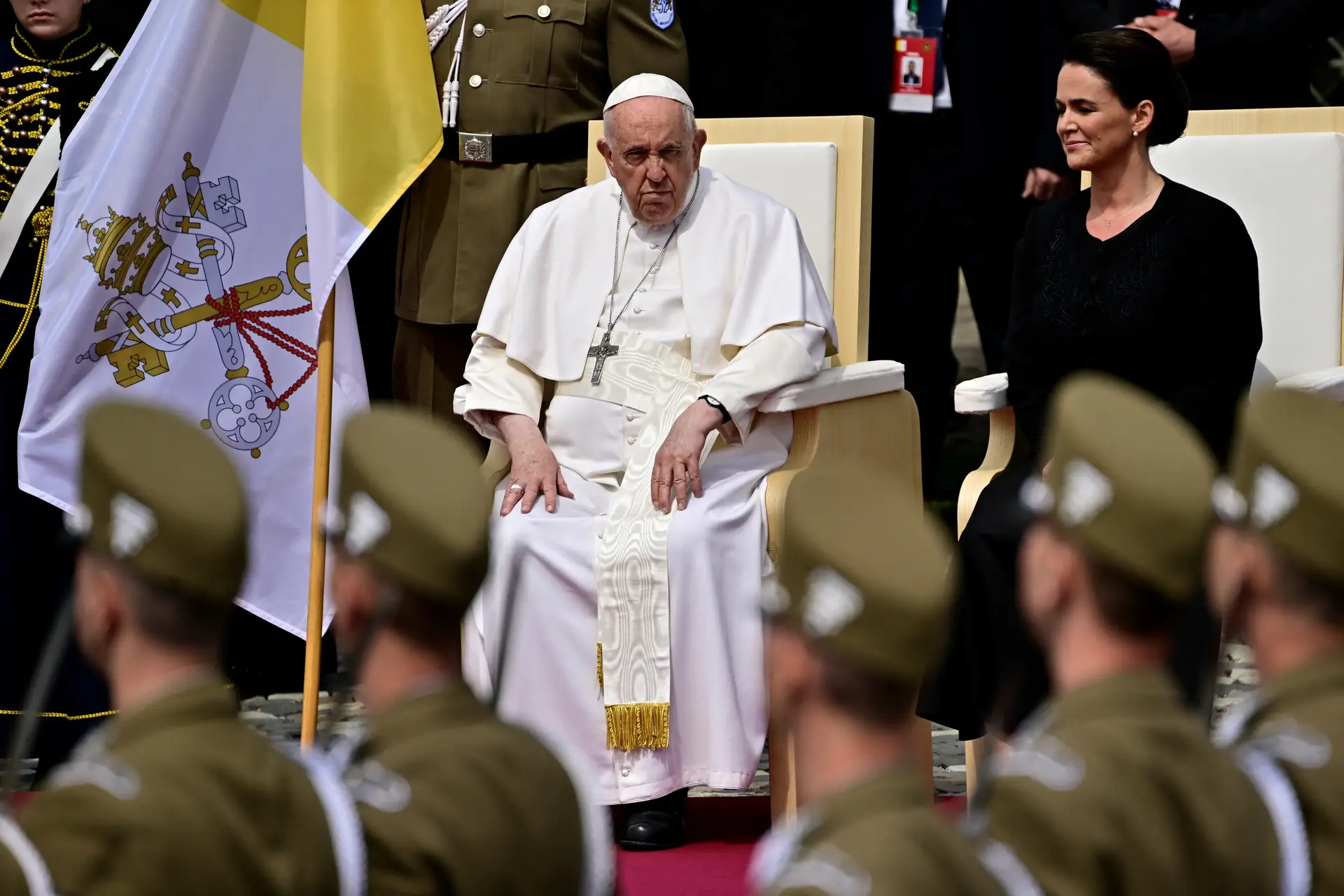 Papa Francisco de visita à Hungria