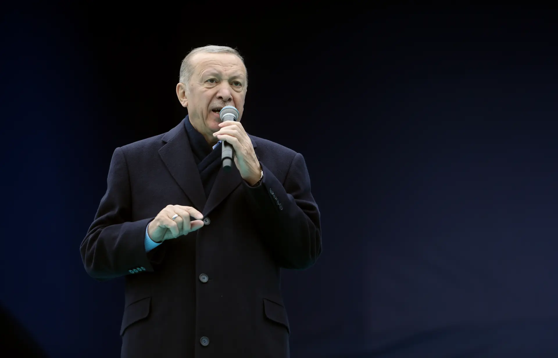 Erdogan, em Ancara