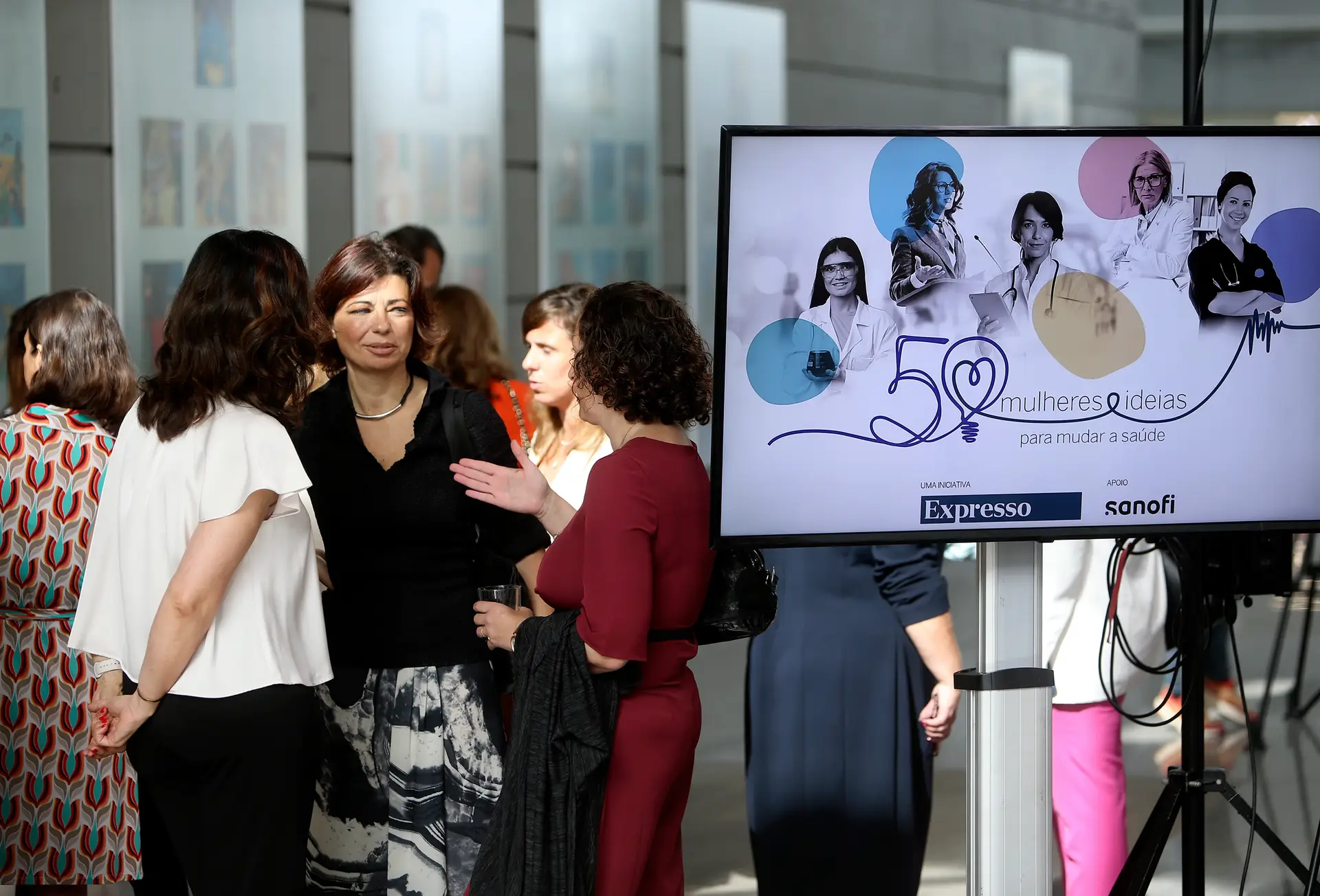 O projeto 50 mulheres, 50 ideias para a Saúde iniciou em março. Até ao momento, são conhecidas 45 ideias e estão por divulgar apenas 5