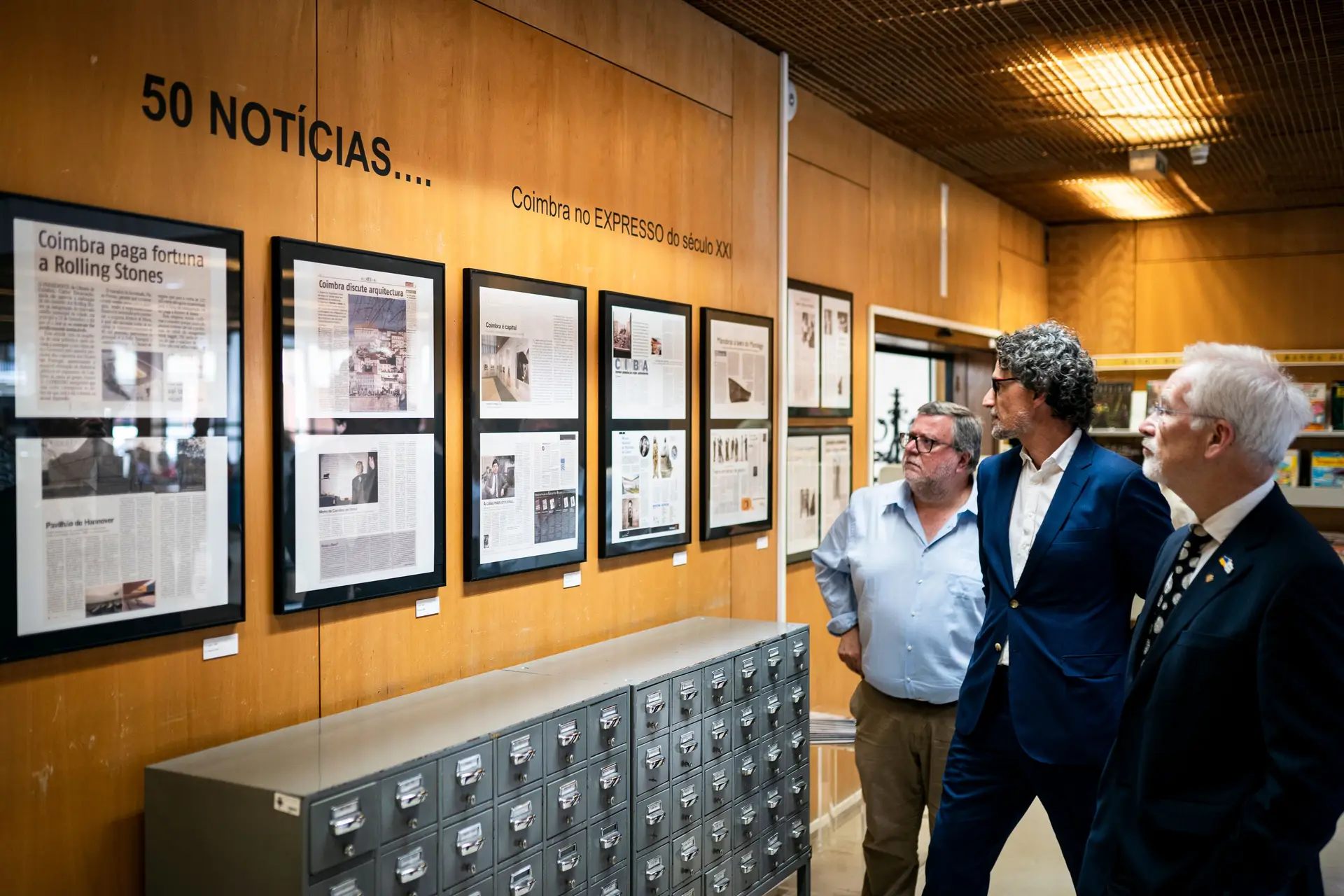 Biblioteca Municipal de Coimbra responde com 50 notícias sobre a cidade aos 50 anos do Expresso